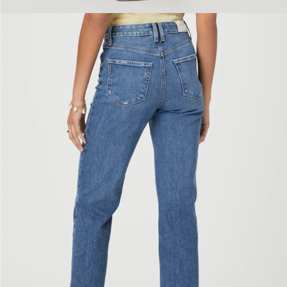 Paige-Sarah Straight Ankle size 29 Blaine wash